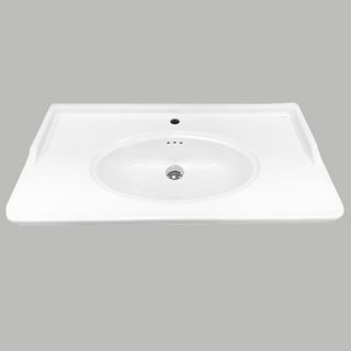 Comforty Тумба-умывальник "Феррара-80" белая с раковиной 50180