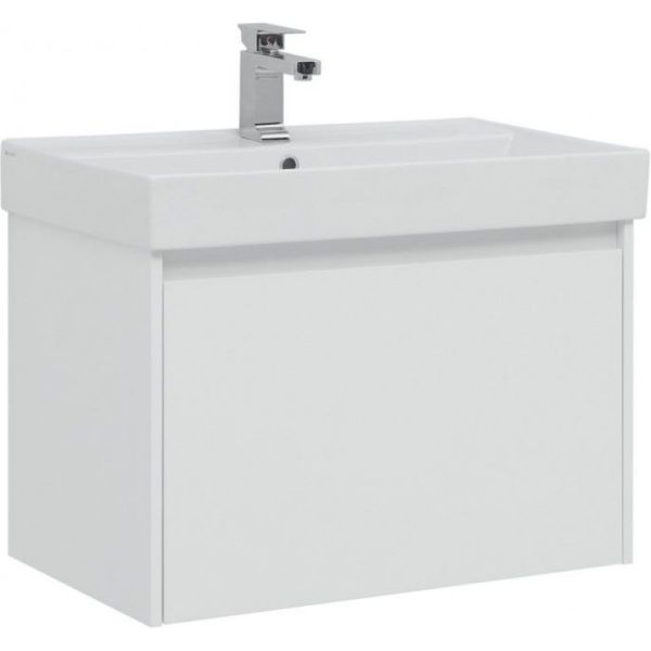 Тумба под раковину Aquanet Nova Lite 242275 75 см белый глянец