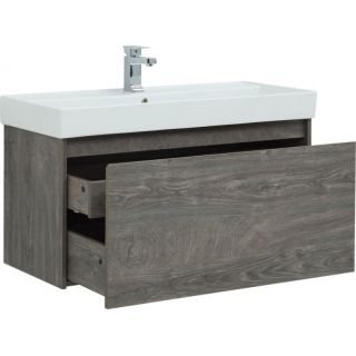 Тумба под раковину Aquanet Nova Lite 242579 100 см дуб рошелье