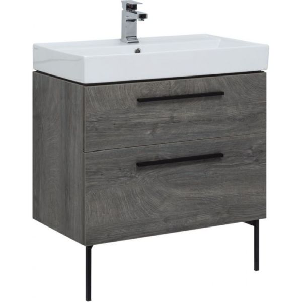 Тумба под раковину Aquanet Nova 242260 75 см дуб рошелье