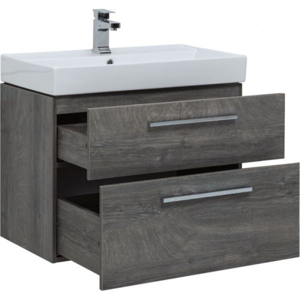 Тумба под раковину Aquanet Nova 242260 75 см дуб рошелье