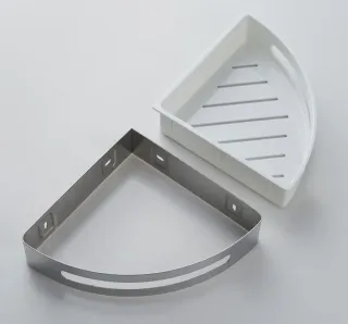 Полка угловая Timo Luiro 18577/03 чёрный матовый