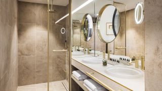 Смеситель для раковины Gessi Inciso 58002.030 медь