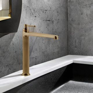 Смеситель для раковины Gessi Venti20 65003.726 брашированная бронза