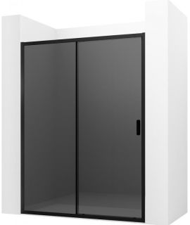 Душевая дверь Ambassador Forsa 17022217ABB 110см чёрный/тонированное