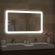 Зеркало с подсветкой Continent Velvette ЗЛП467 с сенсорным выключателем 120см
