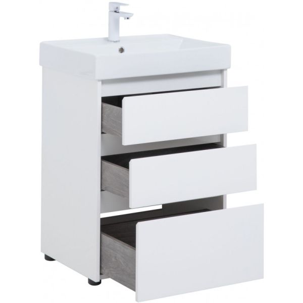 Тумба под раковину Aquanet Nova Lite 302469 60 см белый