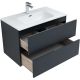 Тумба под раковину Aquanet Алвита New 277515 80 см антрацит