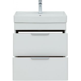 Тумба под раковину Aquanet Ирис New 310144 60 см белый глянец