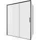 Душевой уголок Aquanet Pleasure Evo AE65-150x80-BT 324141 150x80 см профиль чёрный матовый стекло прозрачное