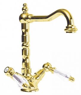 Смеситель для раковины, золото Cezares DIAMOND-LS2-03/24-Sw