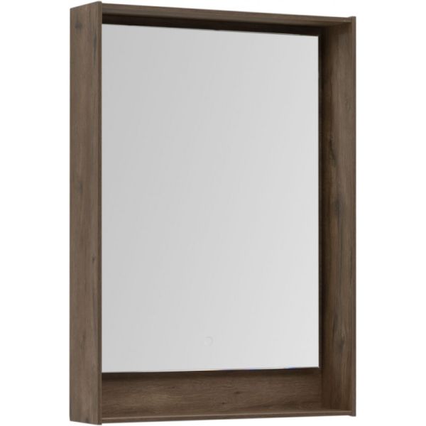 Зеркало с подсветкой Aquanet Милан 336398 60 см дуб рустикальный