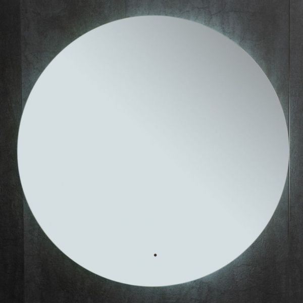 Зеркало с подсветкой Aquanet Смарт 336632 77 см с холодной подсветкой