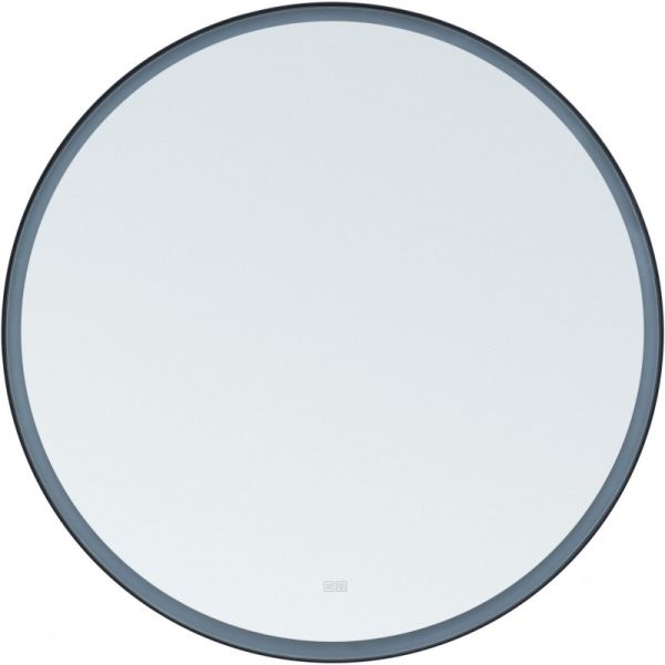 Зеркало с подсветкой Aquanet Тренд 316646 90 см чёрный