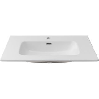 Раковина Aquanet Flat 303190 80 см белый матовый