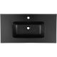 Раковина Aquanet Flat 329256 90 см чёрный матовый