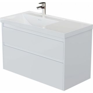 Тумба под раковину Aquanet Nova Lite 2.0 346313 100 см бежевый