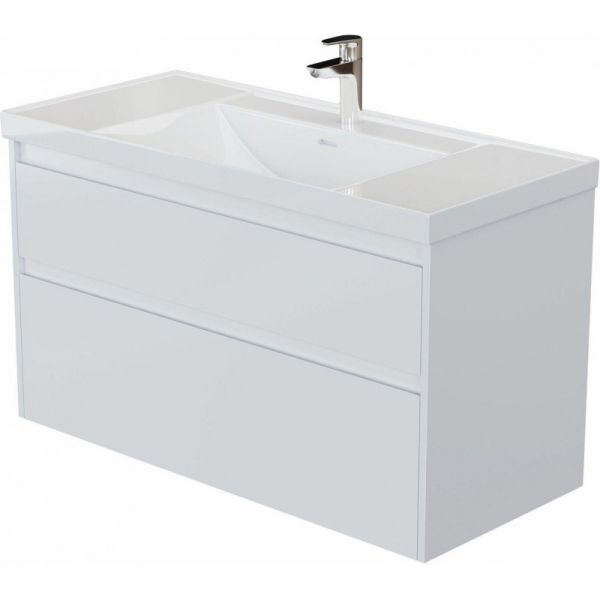 Тумба под раковину Aquanet Nova Lite 2.0 346314 110 см белый