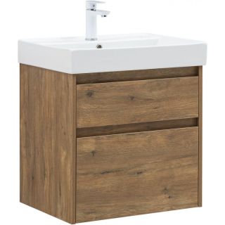 Тумба под раковину Aquanet Nova Lite 2.0 346315 60 см дуб рустикальный
