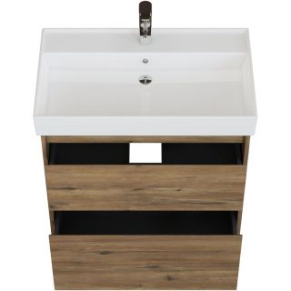 Тумба под раковину Aquanet Nova Lite 2.0 346343 60 см дуб рустикальный