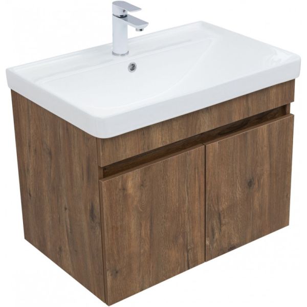 Тумба под раковину Aquanet Оптима 344796 70 см дуб рустикальный