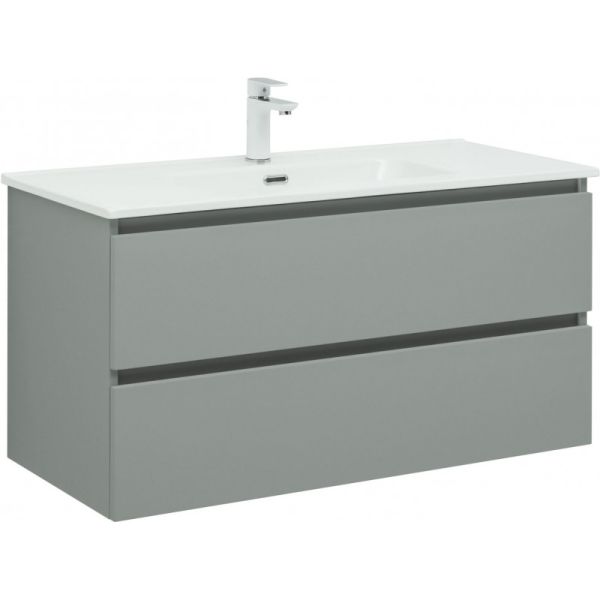 Тумба под раковину Aquanet Вега 2.0 337957 100 см мисти грин