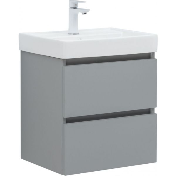 Тумба под раковину Aquanet Вега 2.0 337958 50 см мисти грин