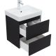 Тумба под раковину Aquanet Вега 2.0 337952 50 см чёрный