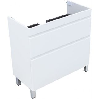 Тумба под раковину Aquanet Слим 346044 80 см белый сатин