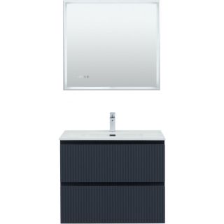 Тумба под раковину Aquanet Джейн 335429 80 см маренго