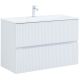 Тумба под раковину Aquanet Джейн 313288 100 см белый матовый