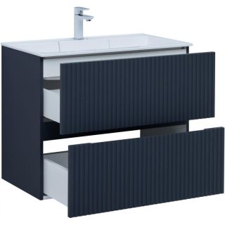 Тумба под раковину Aquanet Джейн 313302 80 см маренго