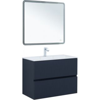 Тумба под раковину Aquanet Джейн 313303 90 см маренго