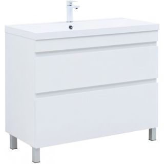 Тумба под раковину Aquanet Нота New 344150 100 см белый