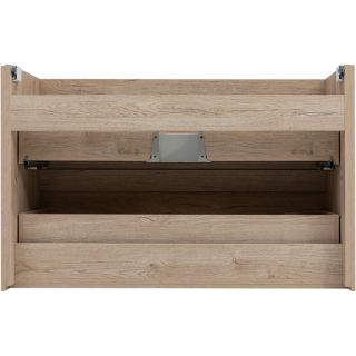 Тумба под раковину Aquanet Милан 336385 100 см дуб светлый