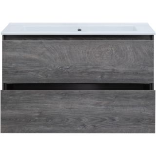 Тумба под раковину Aquanet Милан 339972 105 см дуб рошелье