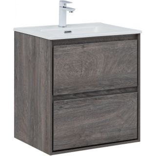 Тумба под раковину Aquanet Милан 336372 60 см дуб рошелье