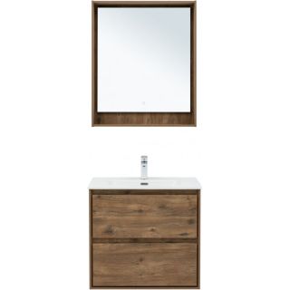 Тумба под раковину Aquanet Милан 336378 70 см дуб рустикальный