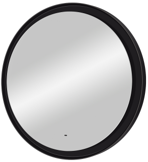 Зеркало с подсветкой Continent Planet Black ЗЛП683 с бесконтактным сенсором 100см чёрный