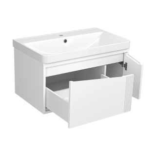 Подвесная тумба под раковину Brevita Cascade УТ000026695 80 см белый