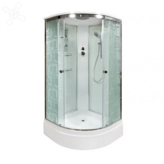 Душевая кабина Deto ЕМ2710 N (без крыши) 100х100х210 см