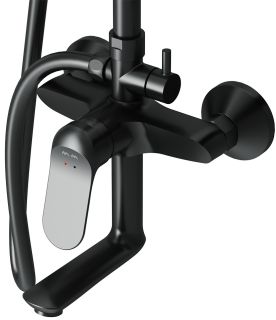 Душевая стойка Am.Pm Sunny чёрный матовый F0785C922