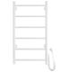 Полотенцесушитель электрический Domoterm Аврора DMT 109-6 40х80 EK R белый