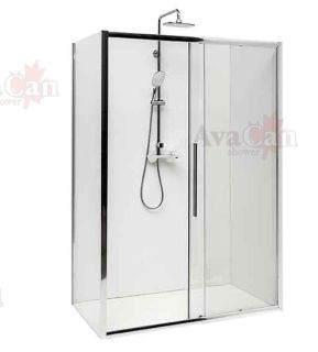 Душевой уголок AvaCan FС 160-180 + SС90 хром