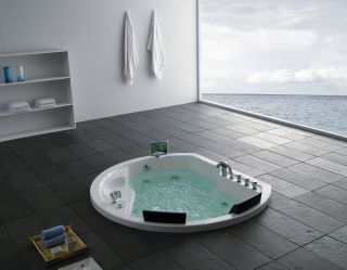 Акриловая ванна Gemy G9053 O 185x162x74