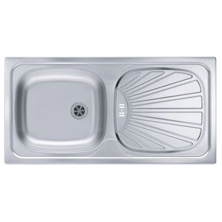 Кухонная мойка Alveus 1008844 Basic 80 Nat-60 86x43.5 Lux