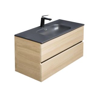 Тумба под раковину Armadi Art Vallessi 100см дуб светлый 837-100-L