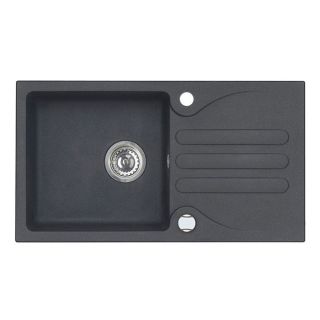 Кухонная мойка Alveus 1091214 Galapagos 30 Granital Carbon-G91 77x43