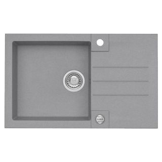 Кухонная мойка Alveus 1122745 Rock 130 Granital Concrete-G81 78x48