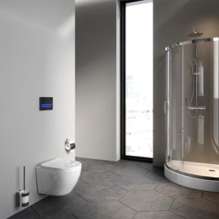 Унитаз подвесной AM.PM Like C801900SC  безободковый с сиденьем микролифт